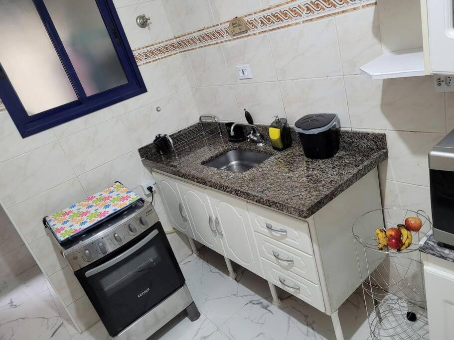 Appartement Apto Inteligente Com Alexa, Wi-Fi E Smart Tv. à Praia Grande  Extérieur photo
