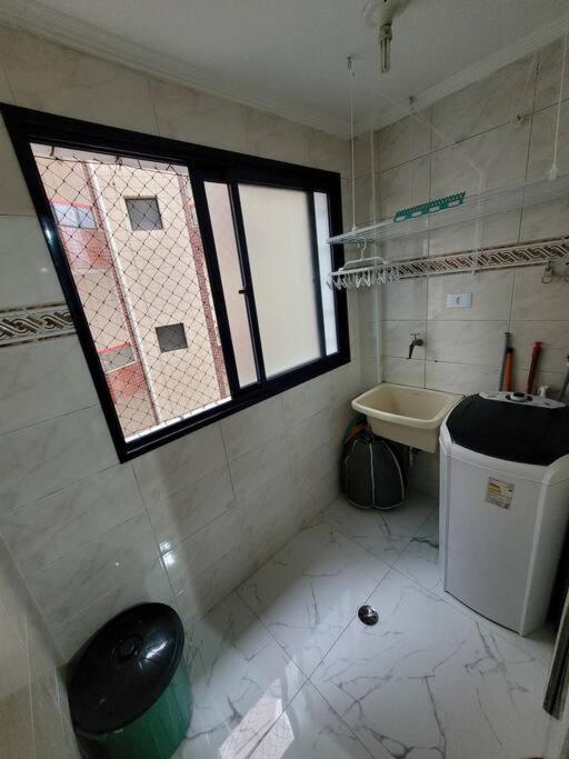 Appartement Apto Inteligente Com Alexa, Wi-Fi E Smart Tv. à Praia Grande  Extérieur photo